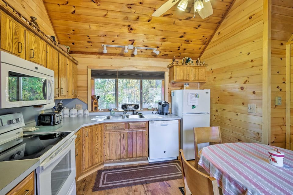 Walk to Beach! Bolton Landing Cottage w/ Deck House in Bolton Landing