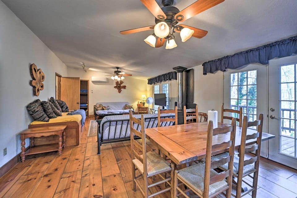 Secluded Bryson City Home w/ Deck, Steps to Creek! House in Tennessee