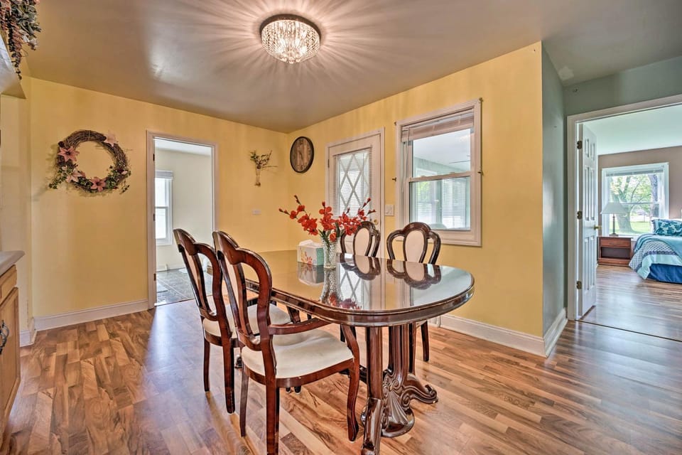 3 Mi to Lake Michigan Access: Sawyer Home w/ Patio House in Sawyer