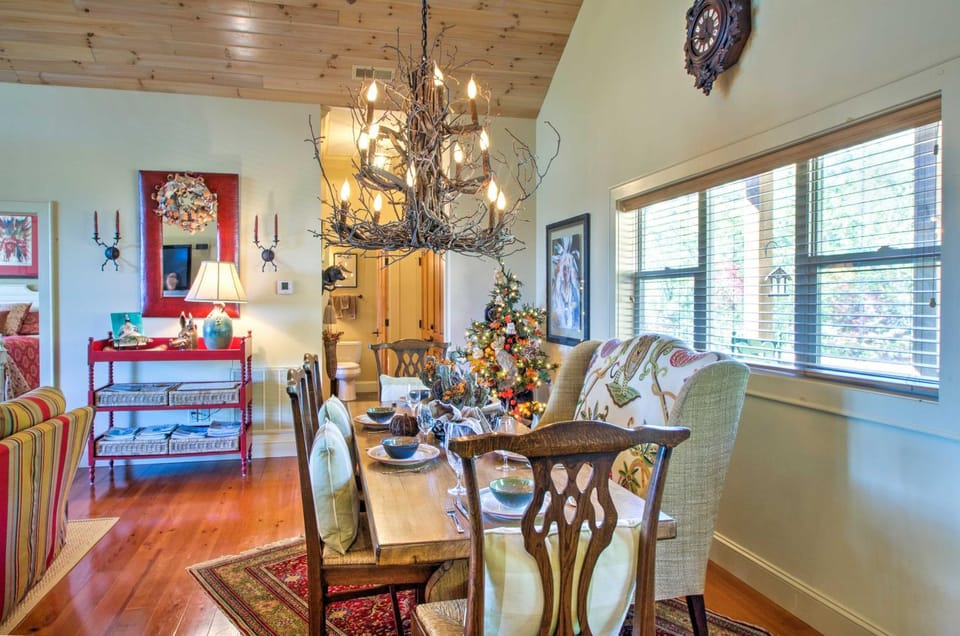 Bryson City Condo w/ Spectacular Views & Amenities House in Swain County