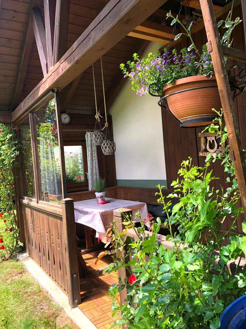 Property building, BBQ facilities, Garden, Seating area