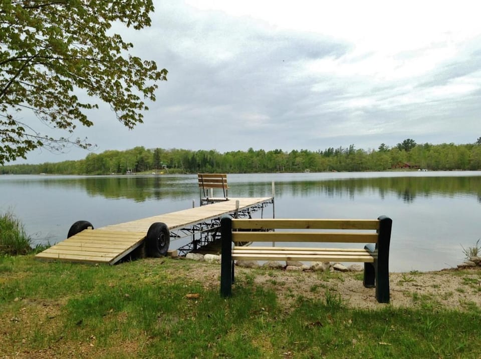 Private Dock on Kego Lake! Classic Minnesota Cabin Cabin in Minnesota