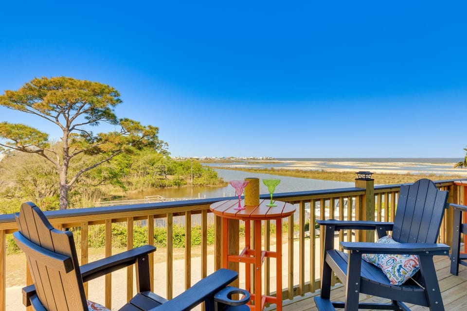 Water View Dauphin Island Condo w/ Boat Slips House in Dauphin Island