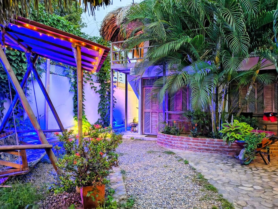 Property building, Garden, Garden view