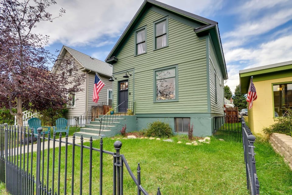 Red Lodge Home on Broadway - 15 Min to Ski Resort! House in Red Lodge