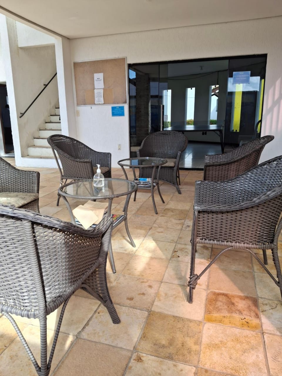 Property building, Seating area