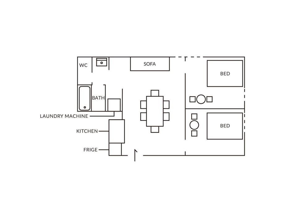 TORA HOTEL Tokyo Skytree 寅ホテル スカイツリーD Apartment in Japan