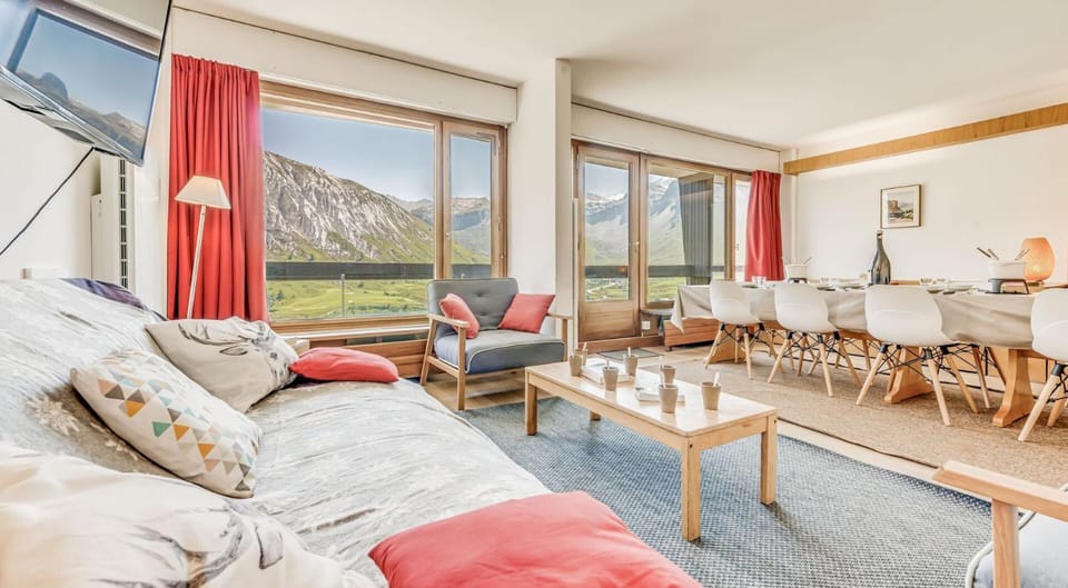 Résidence Bec Rouge - Spacieux 4 pièces, vue lac, sur les pistes MAE-3408 Apartment in Tignes