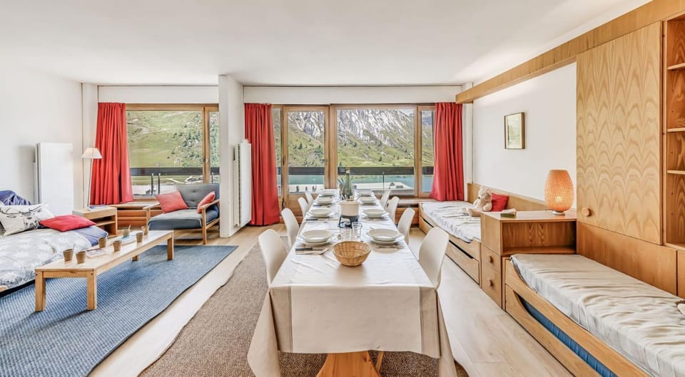 Résidence Bec Rouge - Spacieux 4 pièces, vue lac, sur les pistes MAE-3408 Apartment in Tignes