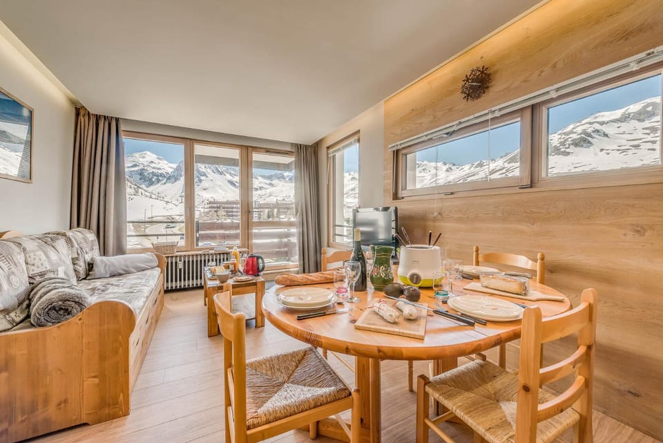 Résidence Tour Du Lac - Appartement 3 entièrement rénové, vue époustouflante MAE-3431 Apartment in Tignes