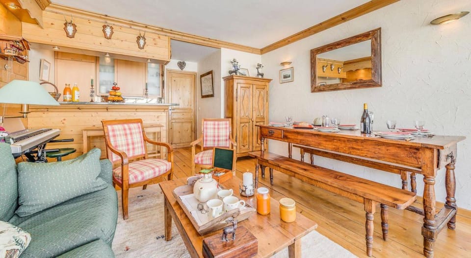 Résidence Soleil - Appartement 3 - confortable, chaleureux, vue lac MAE-3438 Apartment in Tignes