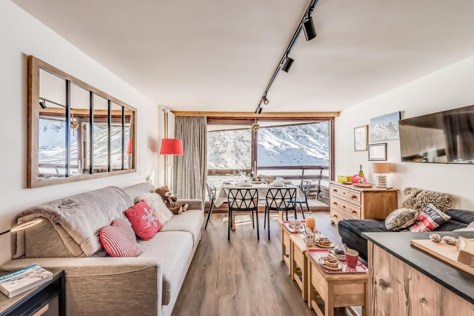 Résidence Palafour - Studio 4 rénové, soigné, confortable - balcon vue lac MAE-3675 Apartment in Tignes