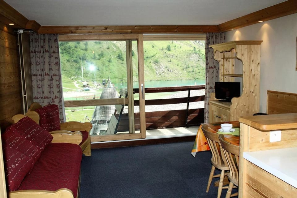 Résidence Palafour - Grand studio 4 - confortable - balcon - vue lac MAE-3696 Apartment in Tignes