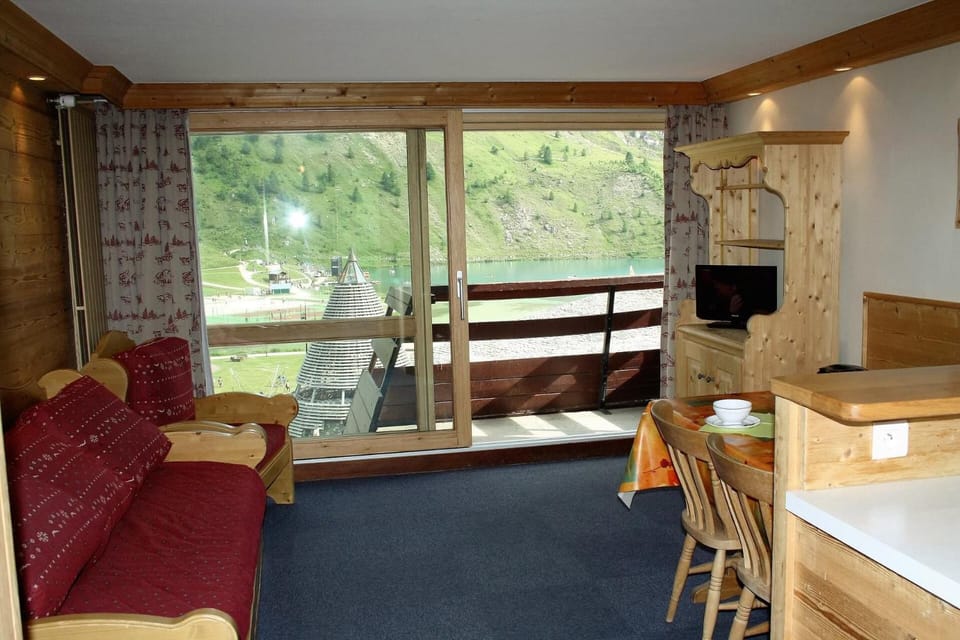Résidence Palafour - Grand studio 4 - confortable - balcon - vue lac MAE-3696 Apartment in Tignes