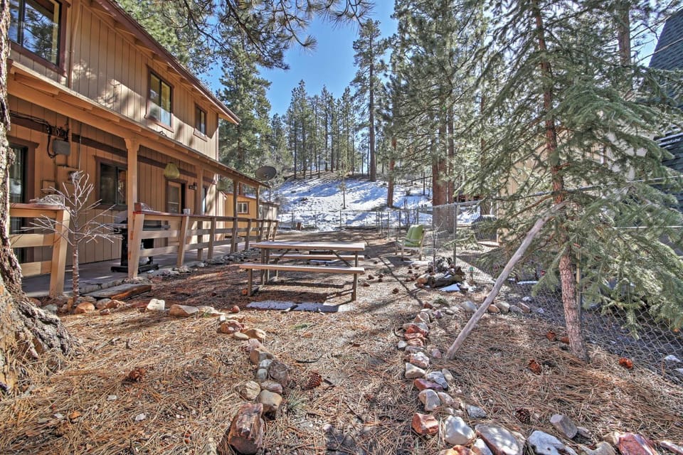 Big Bear Cabin w/ Fenced Yard: 4 Mi to Snow Summit Cabin in Big Bear