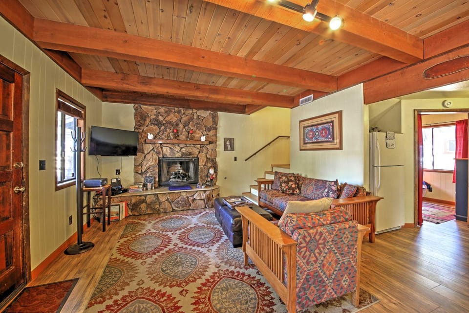 Big Bear Cabin w/ Fenced Yard: 4 Mi to Snow Summit Cabin in Big Bear