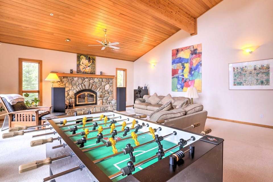 Mtn & Lake Views: Incline Village Ski Chalet House in Incline Village