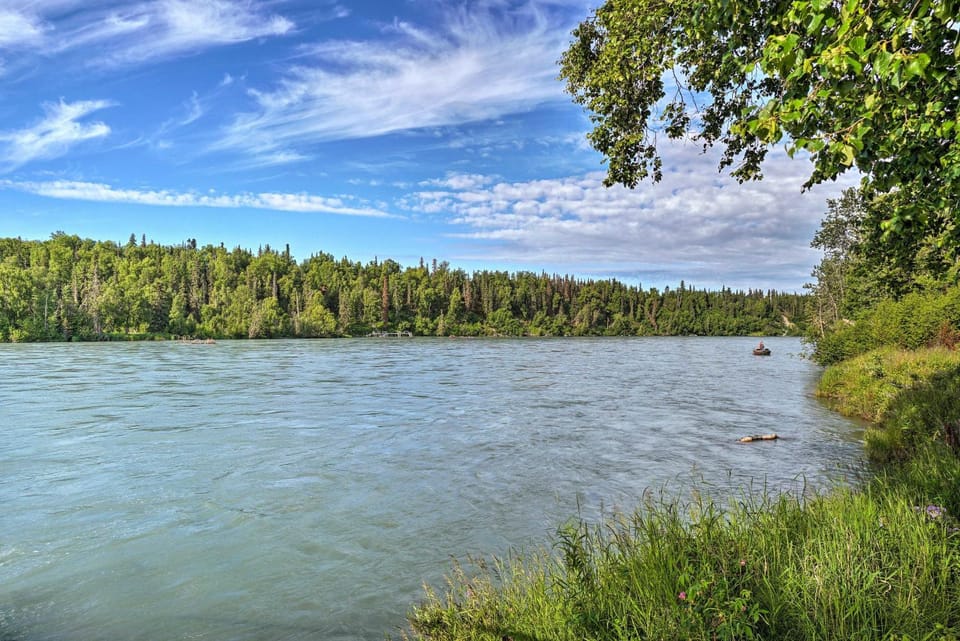 Soldotna Fishing Cabin ~ Half-Mi to Kenai River! Cabin in Ridgeway