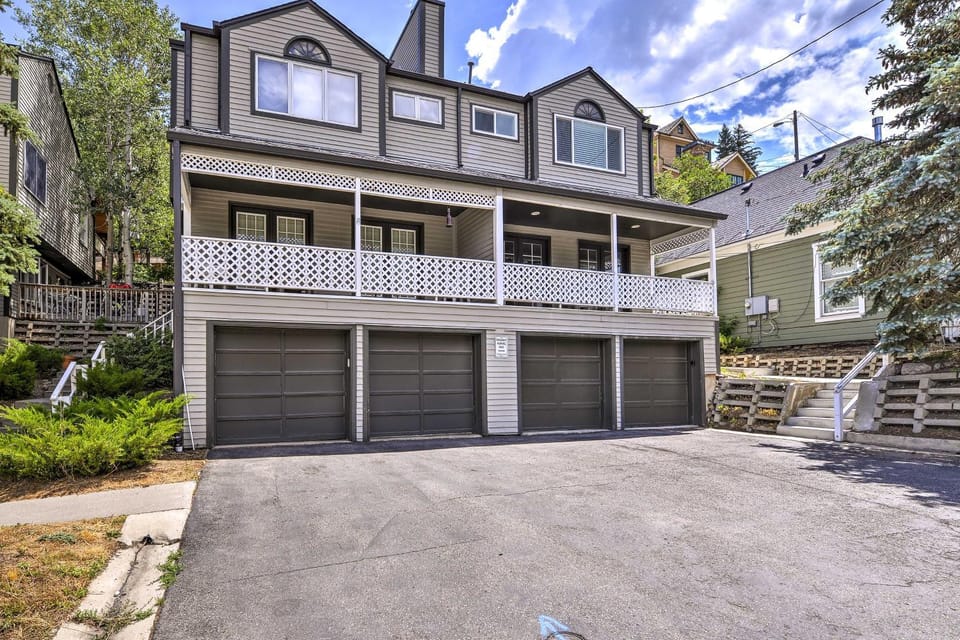 'Park City Main Street Overlook' Rental w/ Hot Tub House in Park City