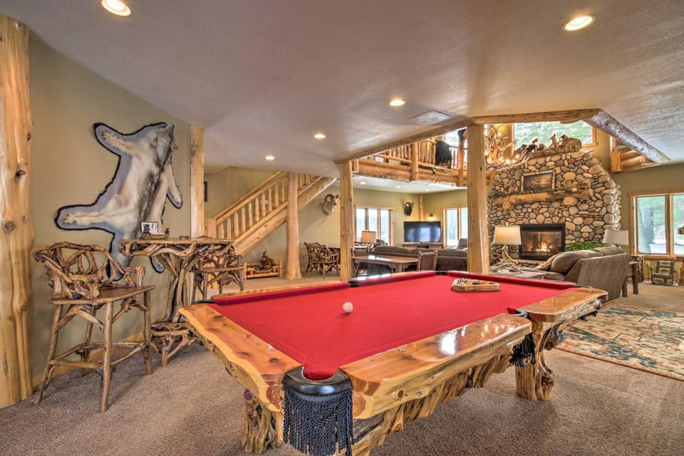 Dock, Fire Pit & Beach! Expansive Ruth Lake Home House in Minnesota