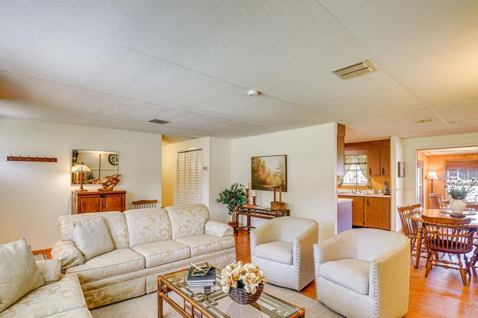 Riverside Retreat w/ Boat Dock in Sunny Astor! House in Astor