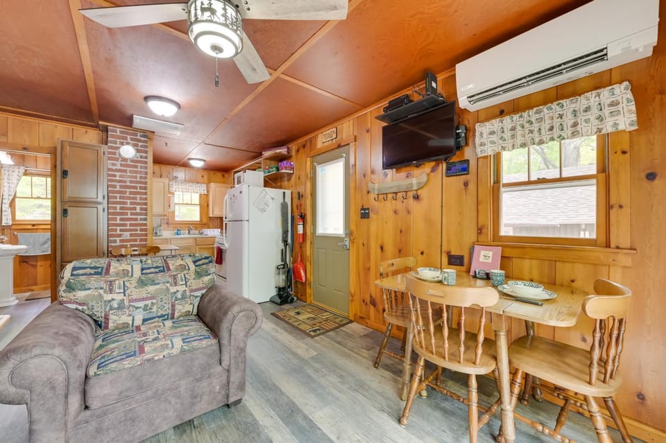 Near Snowmobiling! Carp Lake Cottage w/ Fire Pit House in Carp Lake
