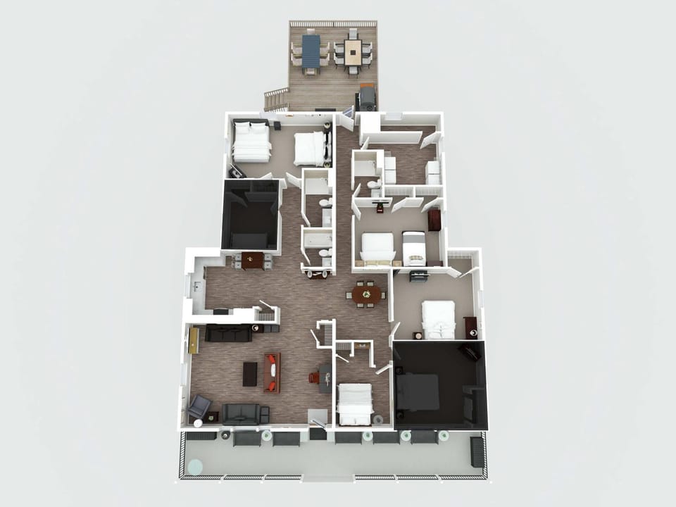 4BR, 3Bath for 11, Near Ark, Plenty of Free Parking House in Williamstown