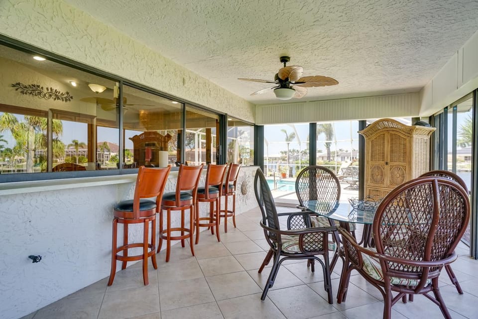 Private Dock: Canalfront Home in Cape Coral House in Cape Coral