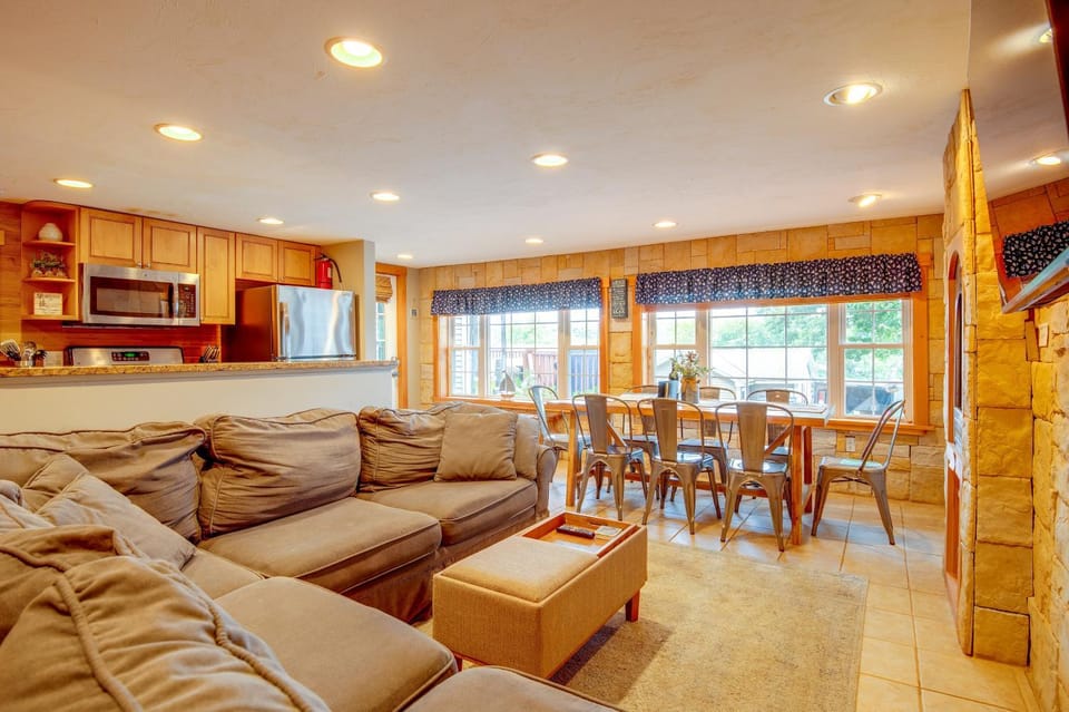 Laconia Home w/ Beach - 1/2 Mi to Weirs Beach House in Laconia