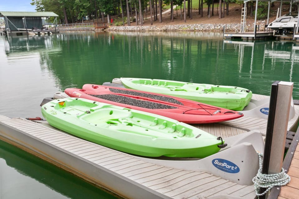 Lakefront Keowee Home w/ Dock, 14 Mi to Clemson House in Lake Keowee