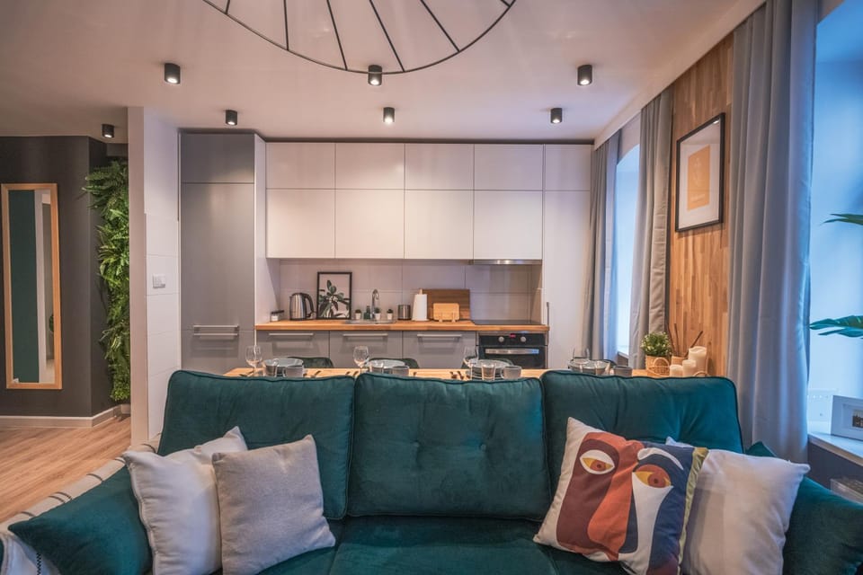 Kitchen or kitchenette, Living room, Seating area, Dining area, minibar