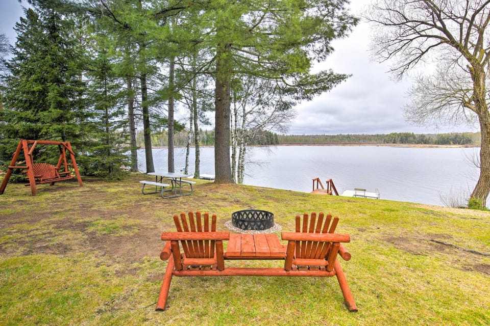 Cozy Dam Lake Escape w/ Dock, Yard & Water Access! House in Wisconsin