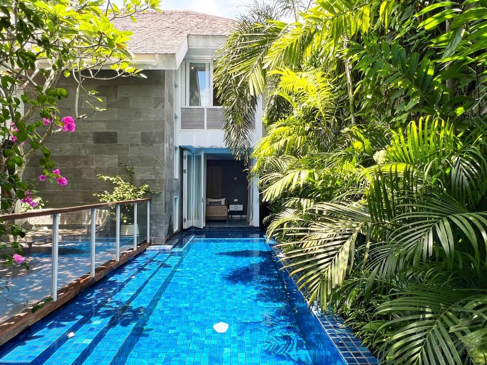 Garden, Pool view, Swimming pool, sunbed