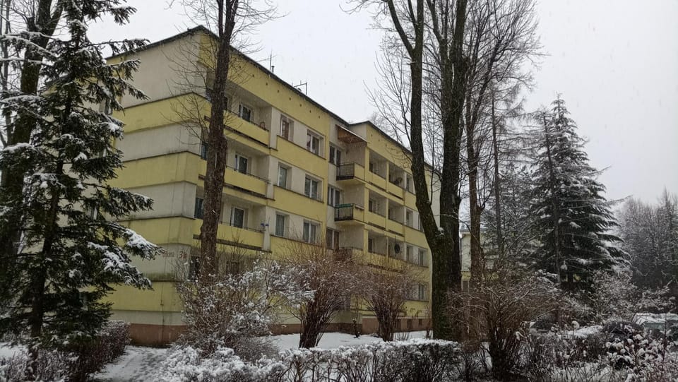 Property building, Day, Natural landscape, Winter