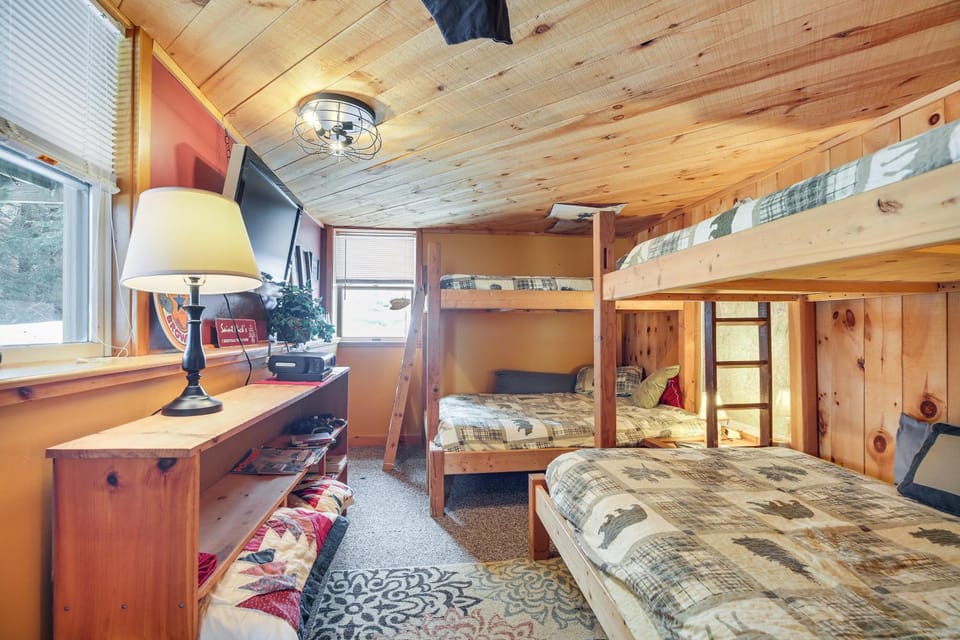 4 Mi to Sugarbush Resort: Waitsfield Retreat House in Fayston