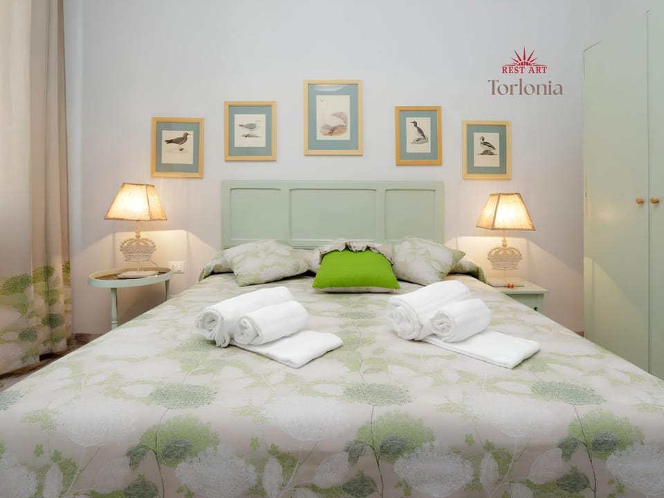 Photo of the whole room, Bedroom, towels