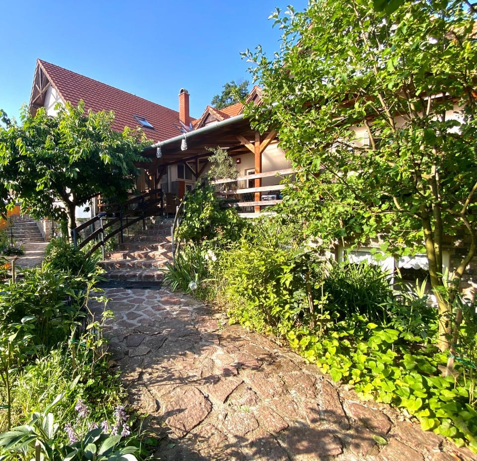 Property building, Day, Garden view