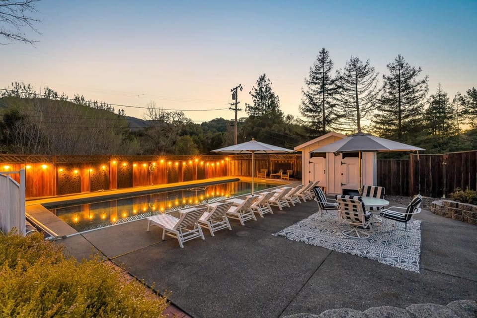 Wine Country Retreat w/ Pool, 10 Mi to Dtwn Sonoma House in Napa Valley
