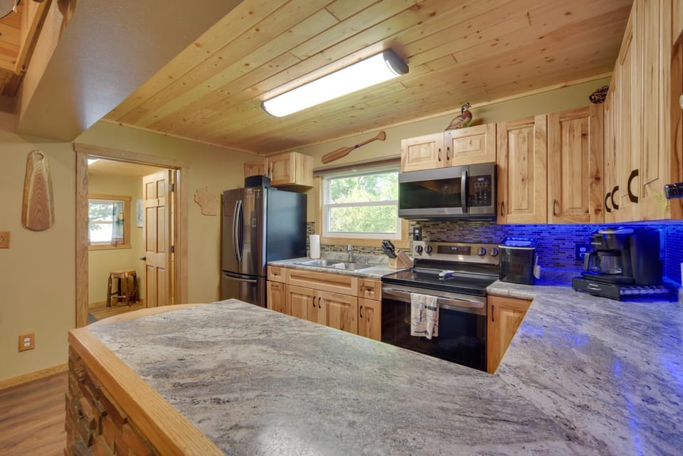 Pet Friendly - Rice Lake Home w/ Private Dock! House in Rice Lake