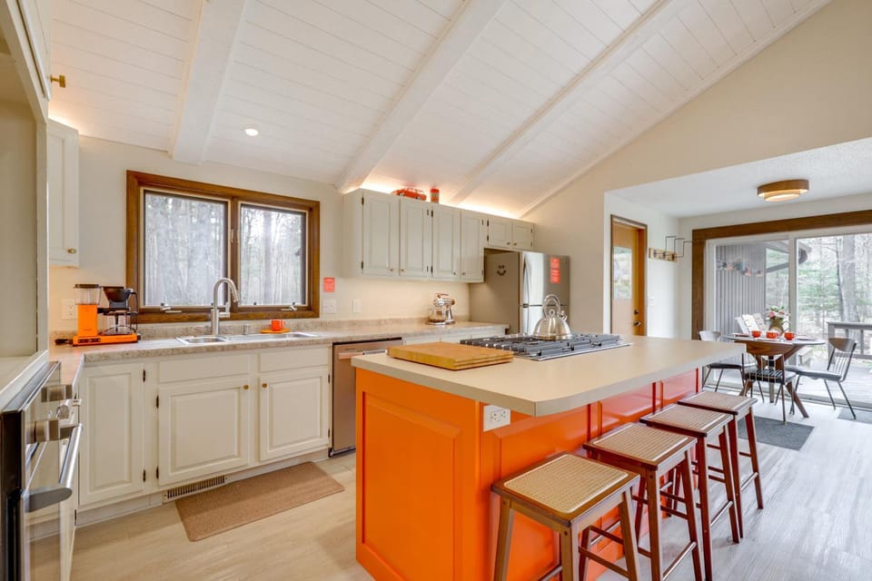 Game Room! Mid-Century Escape in the Northwoods House in Wisconsin