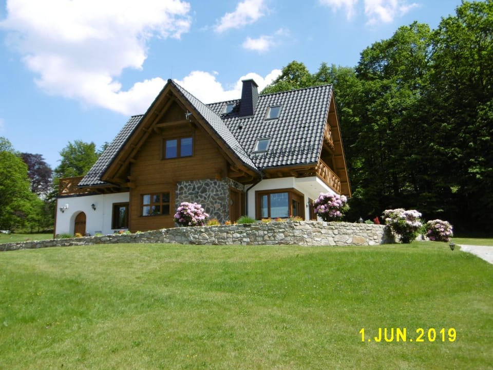 Property building, Spring, Garden view