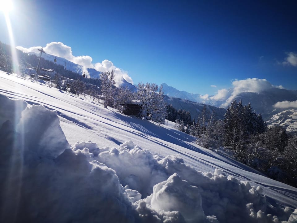 Natural landscape, Winter, Hiking, Mountain view