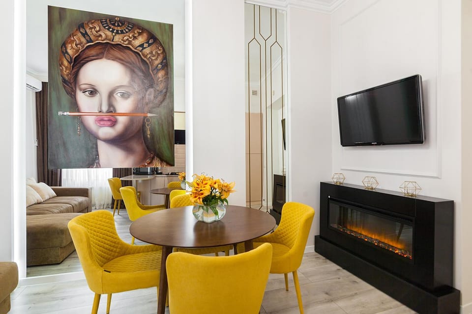 Living room, Decorative detail