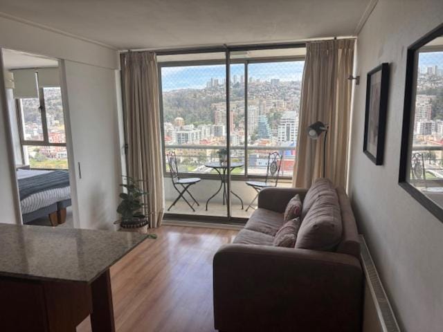 View (from property/room), Balcony/Terrace, Living room