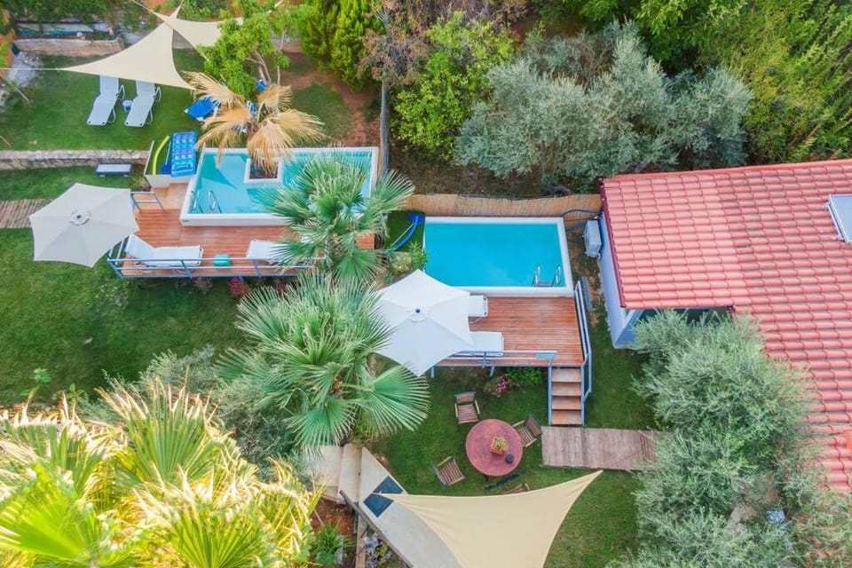 Bird's eye view, Swimming pool, Swimming pool