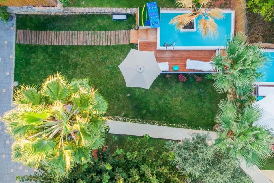 Bird's eye view, Garden, Garden view, Pool view