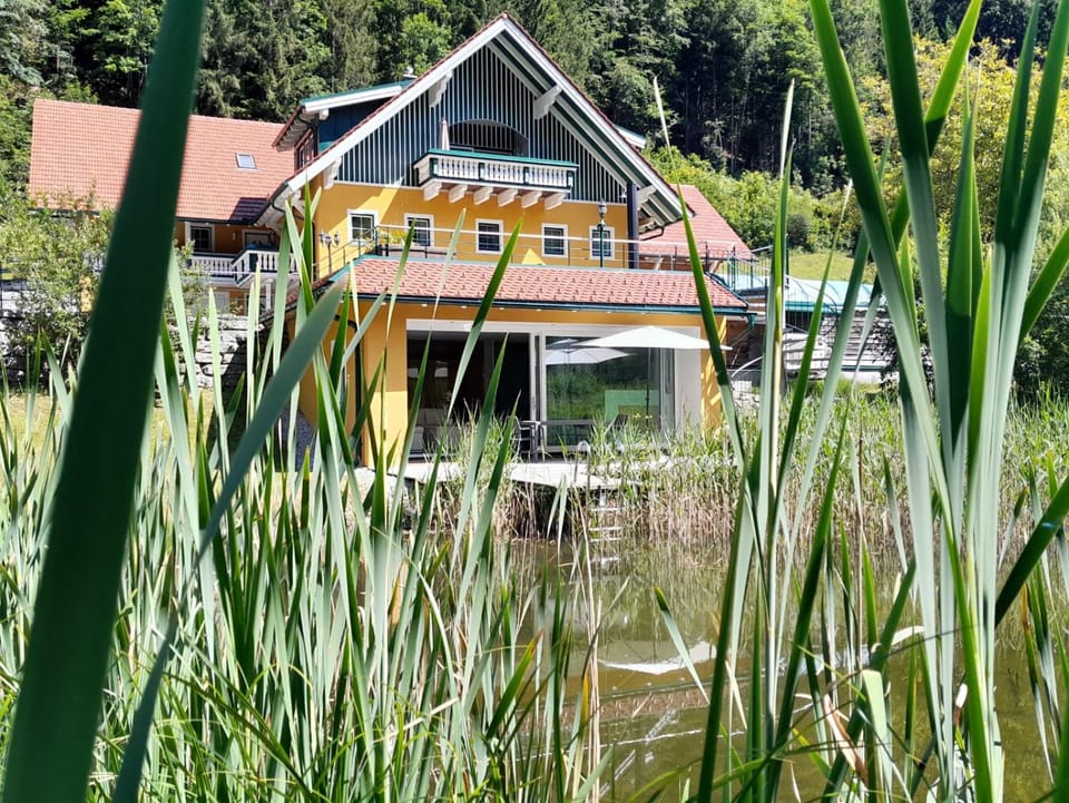 Property building, Spring, Day, Natural landscape, Garden, Garden view