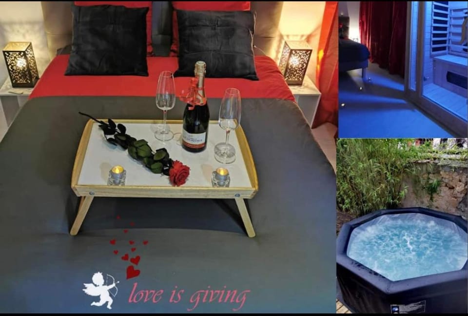 Suite Barthelemy - Spa et Sauna Apartment in Île-de-France