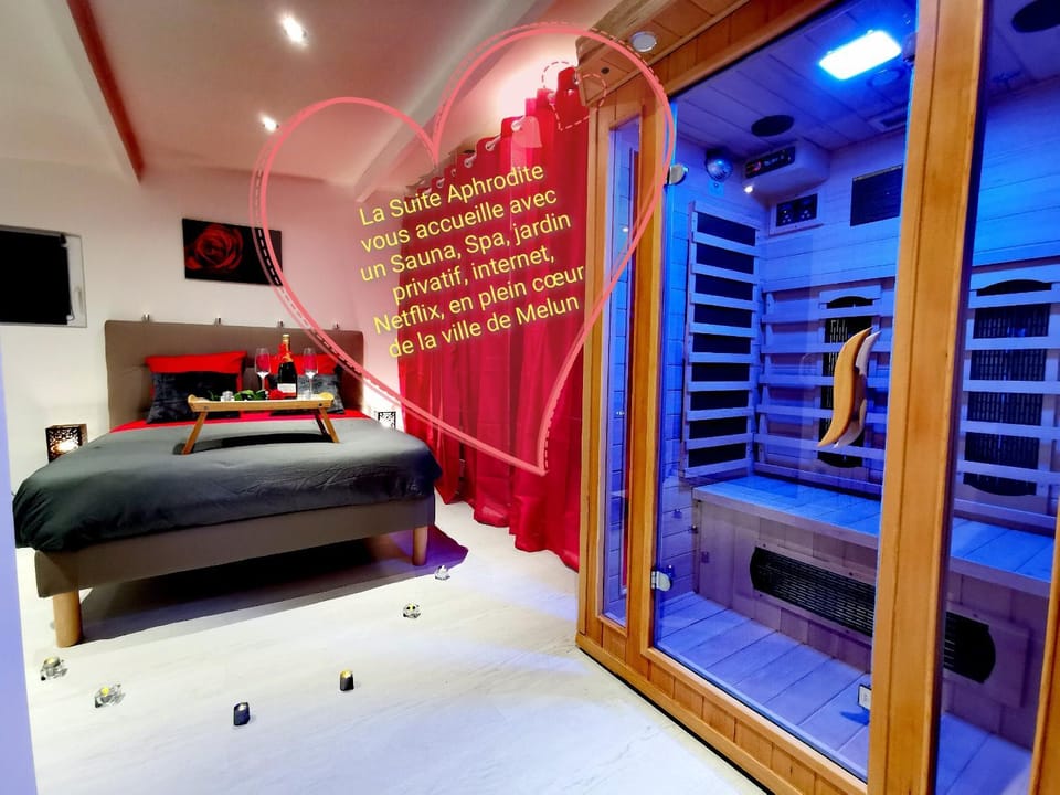 Suite Barthelemy - Spa et Sauna Apartment in Île-de-France