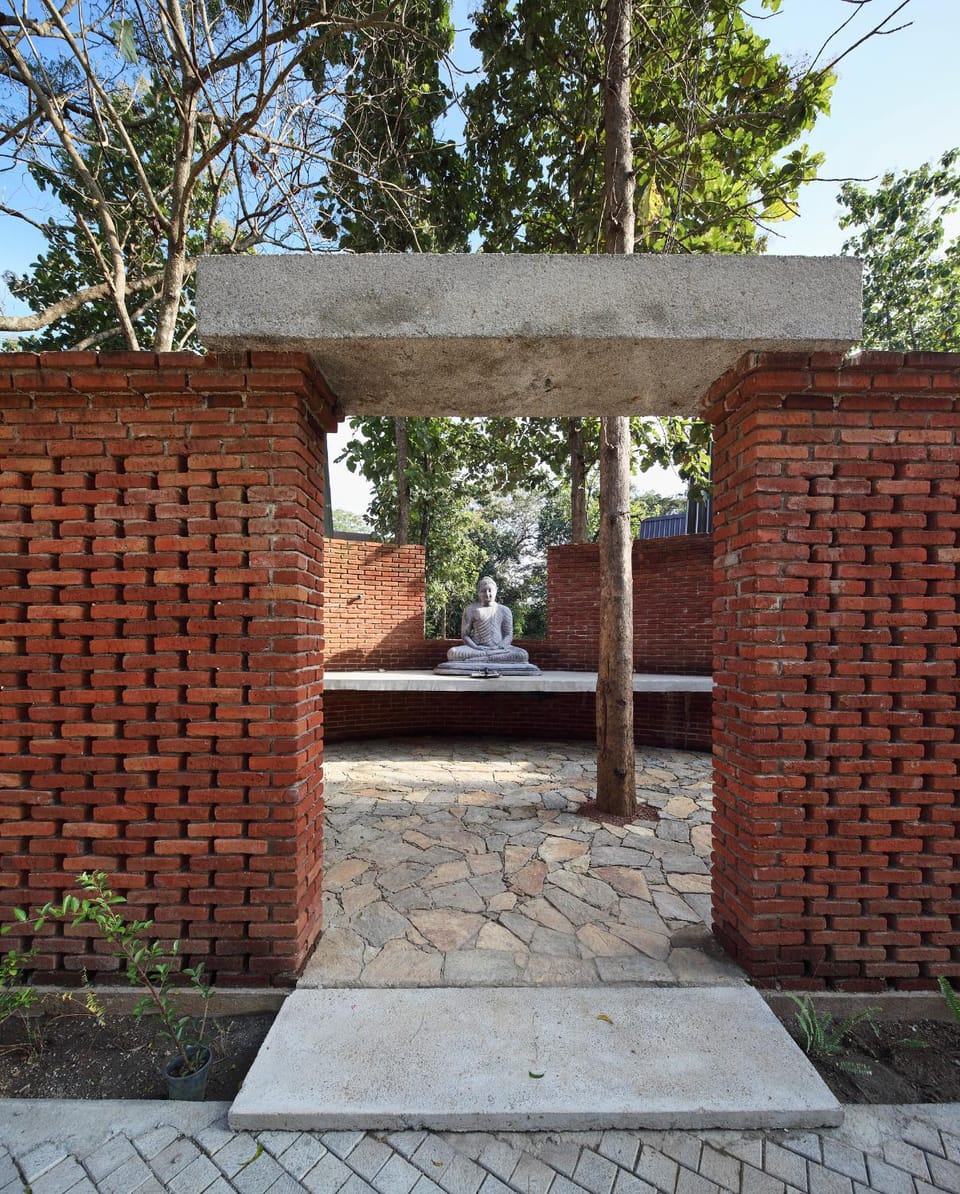 Property building, Patio
